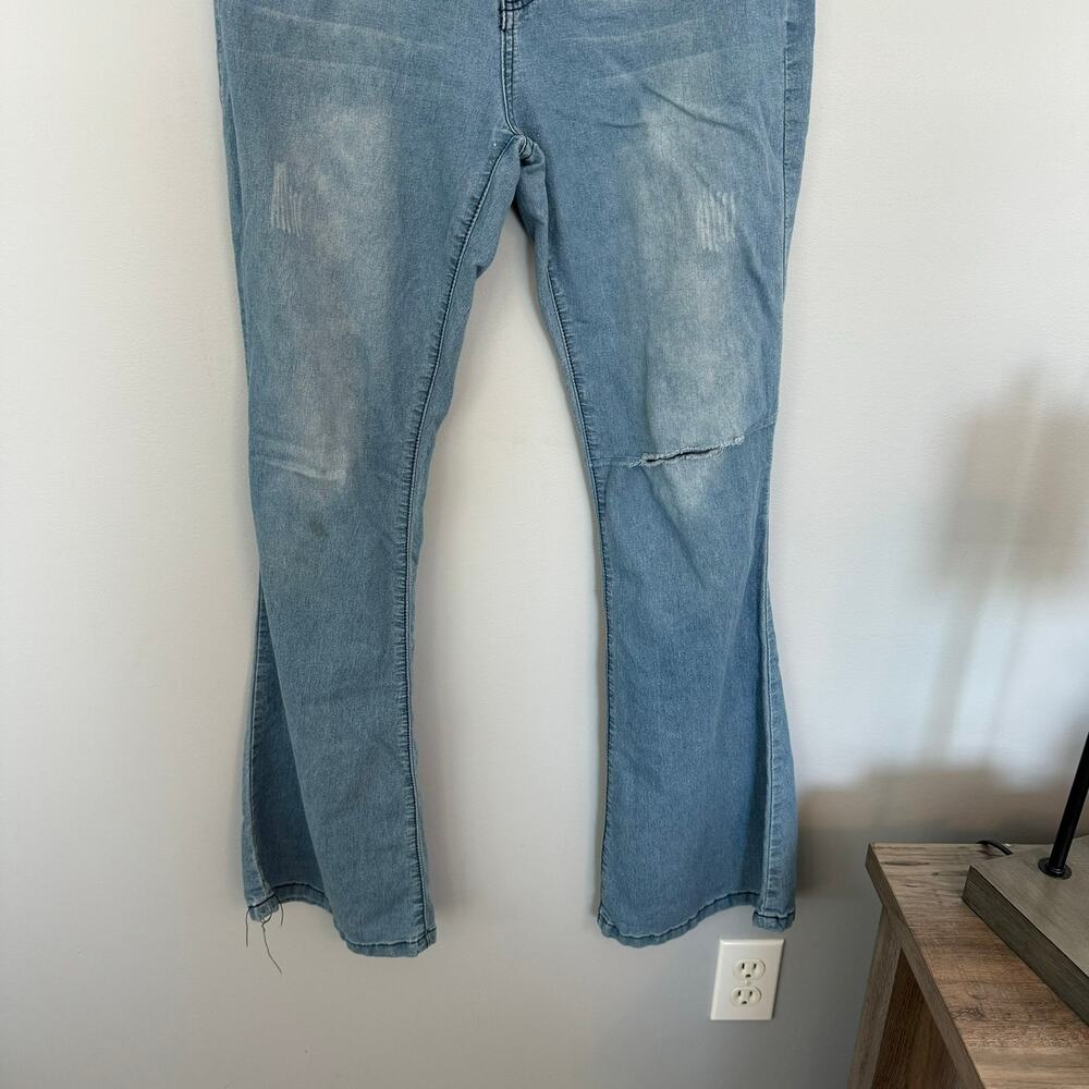 Jeans Brand Flare Leg Jeggings Jeans Size Medium - Picture 3 of 6